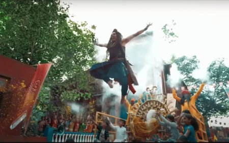 Akshay Kumar's "OMG 2" unveils divine song "Har Har Mahadev" with a perfect Sawan number, featuring the actor attempting Lord Shiva's Tandava dance
