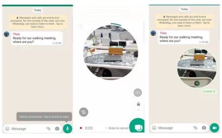 Mark Zuckerberg Introduces WhatsApp's New 60-Second Video Message Feature