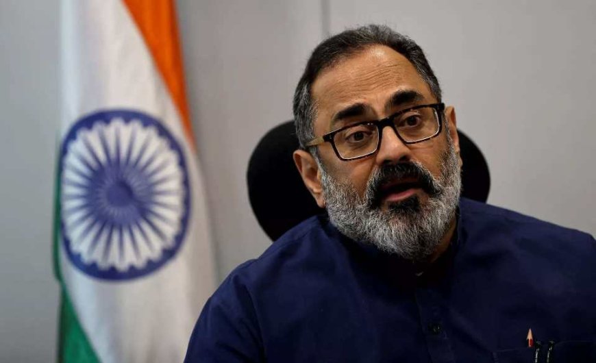 Rajeev Chandrasekhar to approach GST Council for reconsideration of 28% levy on online real-money gaming