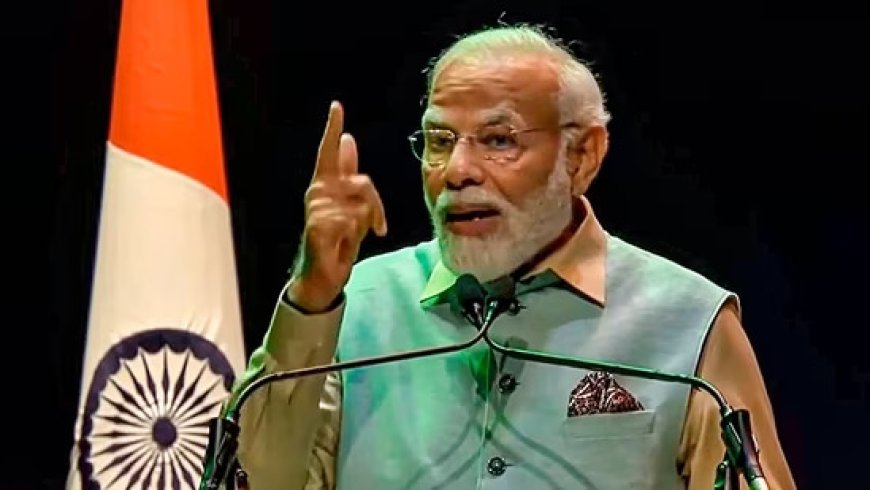 Ahead of the NDA meet, PM Modi takes a swipe at the opposition with the remark 'Family first, Nation nothing'