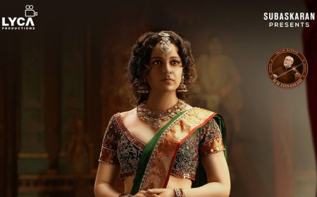 Kangana Ranaut's First Look Unveiled as Chandramukhi in Upcoming Film 'Chandramukhi 2'