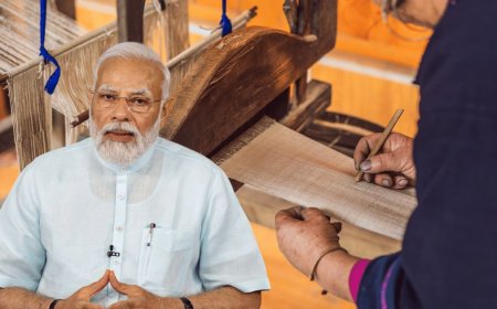 PM Modi To Participate in National Handloom Day Celebration on August 7