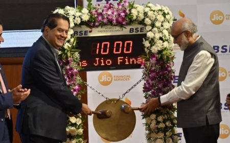 Jio Financial Services (JFS) Makes Grand Debut as Second-Largest Listed NBFC