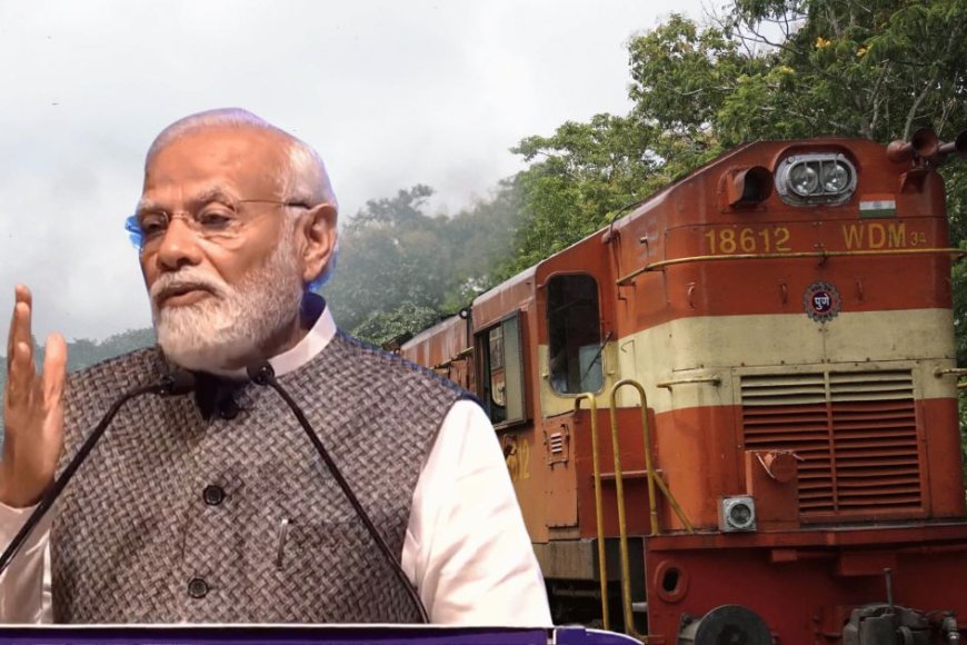 PM Modi Launches Rs 24,470 Crore Redevelopment Project For 508 Railway ...