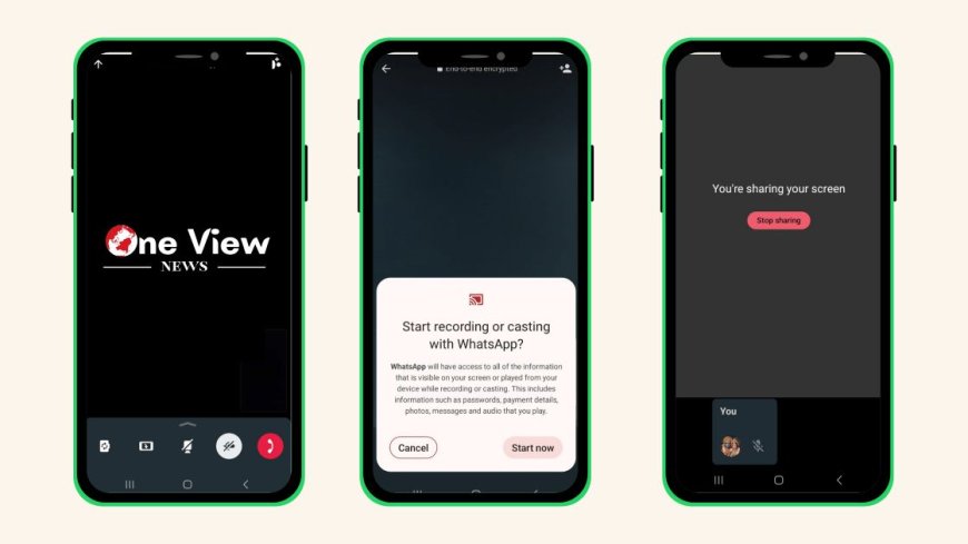 WhatsApp has launched Screen sharing Feature. Check how to use?