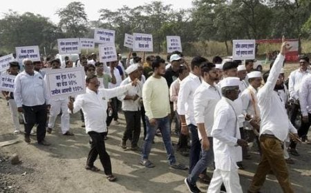 Panvel Residents Commence Indefinite Fast in Protest Against CIDCO's NAINA Scheme