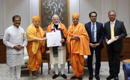 PM Modi accepts invitation to inaugurate Abu Dhabi's Hindu temple