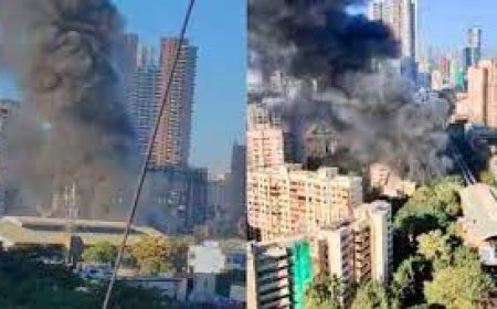 Fire breaks out at BMC School in  Parel Mumbai