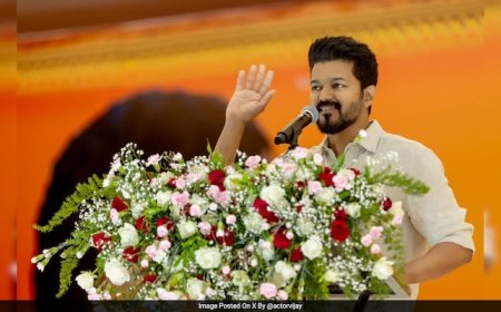 Tamil Superstar Vijay Forms Political Party "Tamizha Vetri Kazhagam"