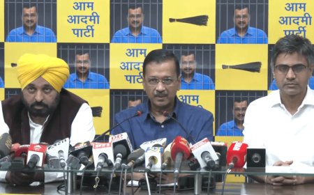 "Arvind Kejriwal's '10 Guarantees" 24hrs Electricity, Better Education and Healthcare for All and more