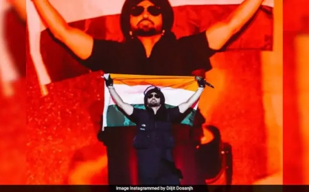 Diljit Dosanjh Ignites Delhi with Music and Pride, Waving the Tricolor on His Dil-Luminati Tour