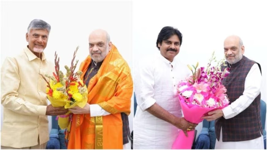 TDP, BJP, and JanaSena Forge Alliance for Andhra Pradesh Elections