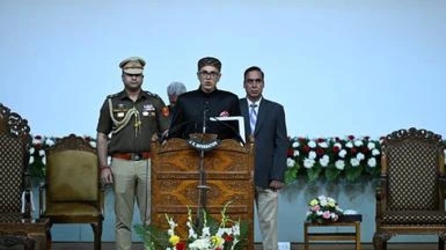 Omar Abdullah Takes Oath as J&K Chief Minister; Congress Chooses to Stay Out of Government