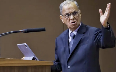 "Will Take This to My Grave": Narayana Murthy Advocates 6-Day Workweek, Rejects Work-Life Balance