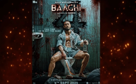 Tiger Shroff Reveals Baaghi 4 First Look: A Grittier Action-Packed Sequel Announced for 2025