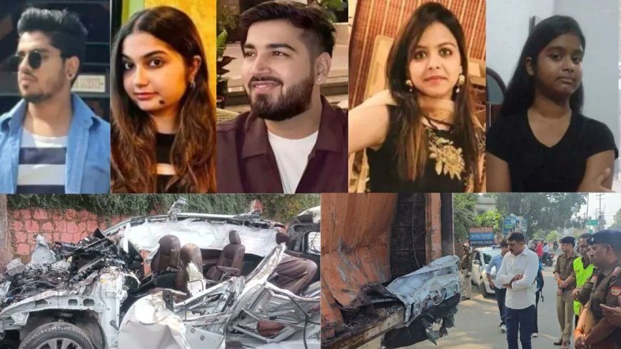 Six Friends Die in Horrific Car Crash in Dehradun; One Survivor Critically Injured