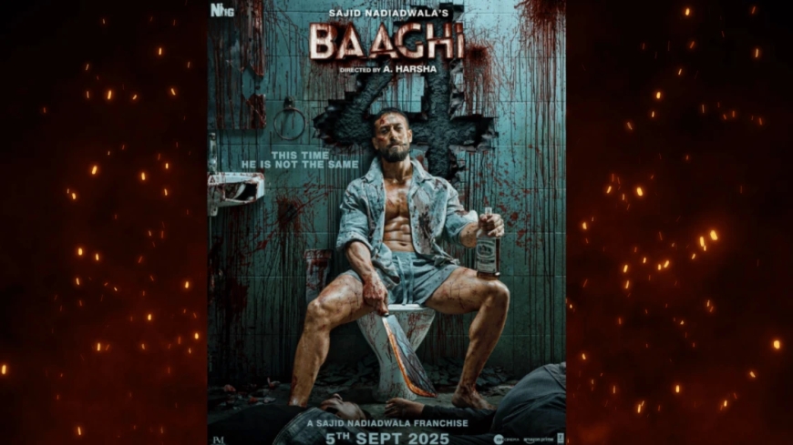 Tiger Shroff Reveals Baaghi 4 First Look: A Grittier Action-Packed Sequel Announced for 2025