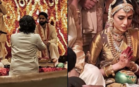 Naga Chaitanya and Sobhita Dhulipala Tie the Knot: their first photos going viral on social media