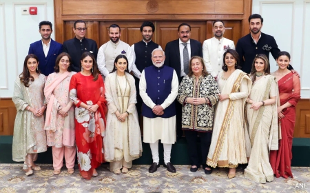 Kapoor Family Meets PM Modi, Celebrates Raj Kapoor’s Legacy Ahead of Centenary