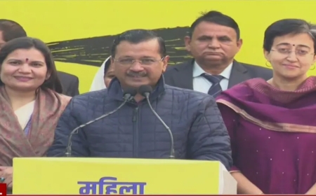 AAP Announces ₹2,100 Monthly Aid for Delhi Women Under Mahila Samman Yojana, A Key Poll Promise