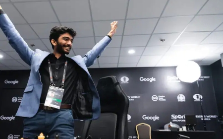 Checkmate to History: Gukesh D becomes the youngest-ever FIDE World Chess Champion