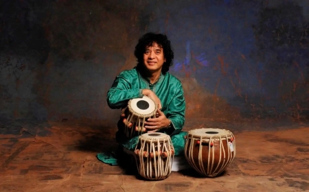 A Titan of Indian Classical Music: Zakir Hussain Ji Passes Away at 73