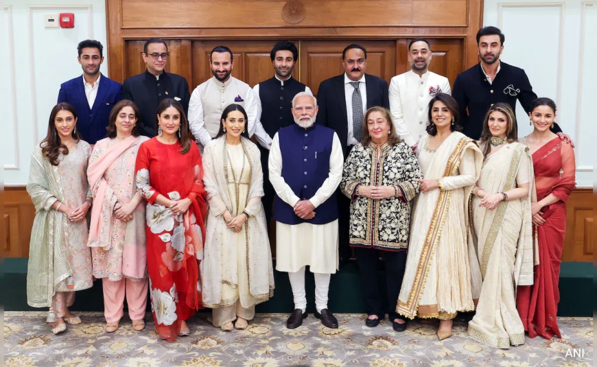 Kapoor Family Meets PM Modi, Celebrates Raj Kapoor’s Legacy Ahead of Centenary