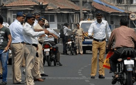 Mumbai Police Issues Traffic Challans Worth ₹89 Lakh on New Year’s Eve