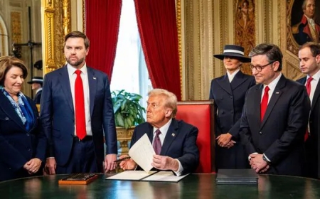 Donald Trump Signs Series of Controversial Executive Orders After Taking Oath as US President, Check the full list