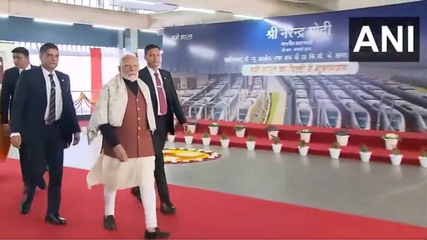 PM Modi Inaugurates Delhi Section of Namo Bharat Corridor, Boosting Regional Connectivity